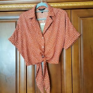 Urban Revivo Tie-front Blouses